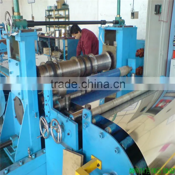 PLC Controlled CR HR SS Steel Coil Slitting Line Jinan photo-6