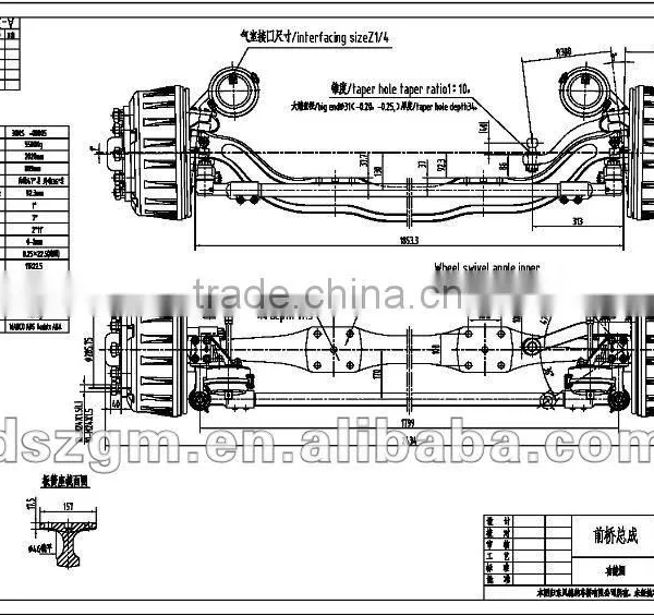 Dongfeng Dana Front Axle