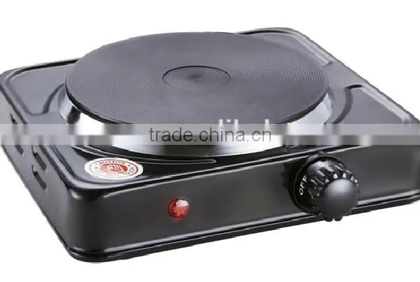 2015 1000W Single Electric SOILD Hot Plate 2014 Hot Sales&Promotion&Discount