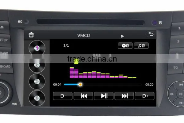 Car Dvd Player With Gps Navigation and Bluetooth for BENZ W211 With Rear View Camera GPS BT IPOD TV Radio RDS photo-6