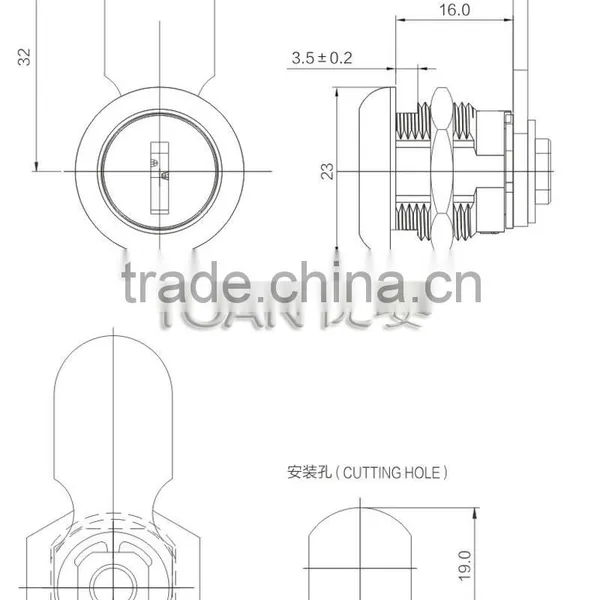 the Generator Door Lock of Cam Lock photo-2
