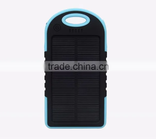 Promotional Gift 4000mAh Solar Power Bank for All Mobile Phones