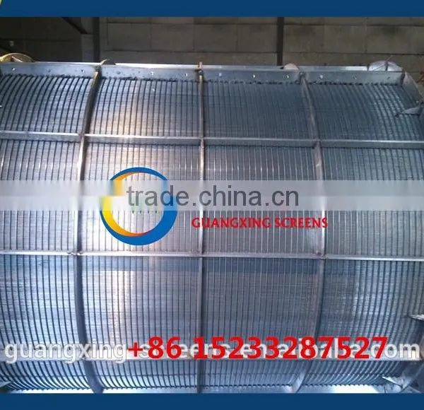 Wedge Wire Rotating Trommel Screen