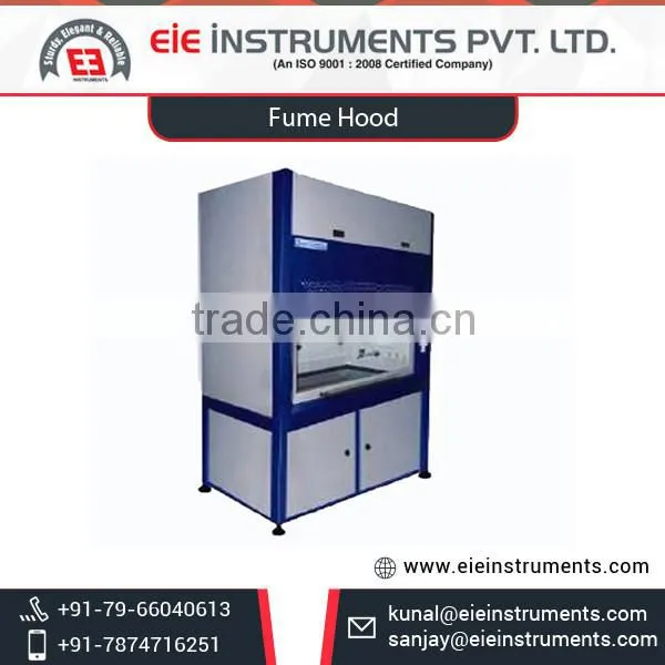 Best Selling Corrosion Resistance Fume Hood Available at Lowest Market Rate