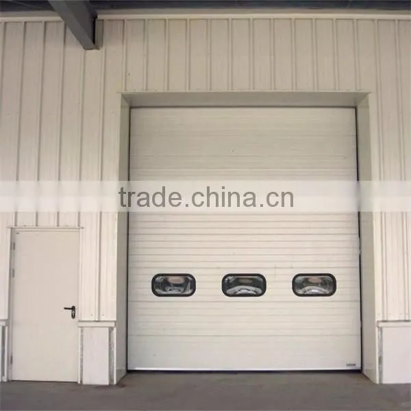 Commercial Industrial Stainless Steel Sectional Door photo-3