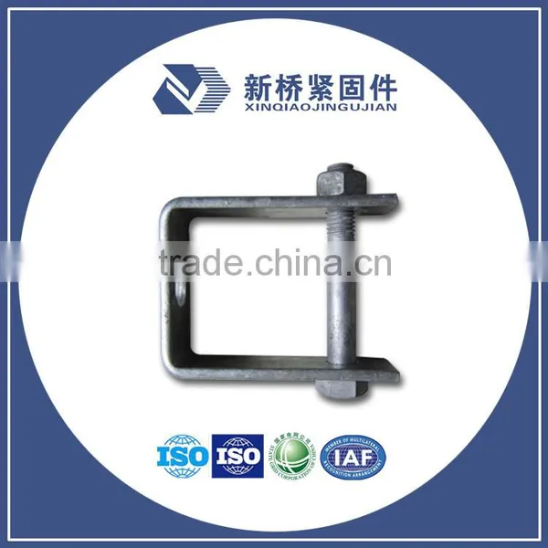 D Iron Bracket for ED-2B Shackle Insulator /Spool Insulator Bracket/ED-2B Insulator D Bracket/D Iron Insulator Bracket photo-3