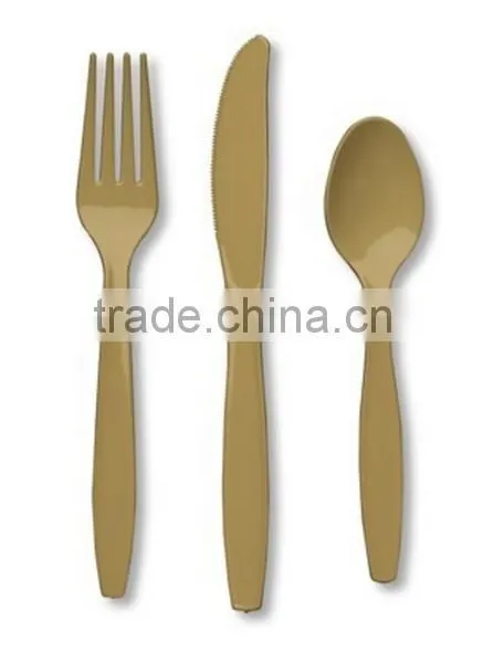 China Wholesale Good Quality Colourful Plastic Cutlery Set/ Nice Cutlery Sets photo-3