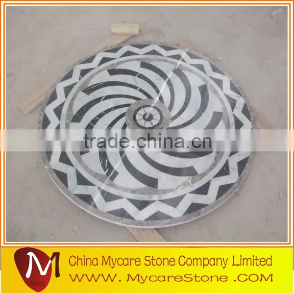 Flooring Decor Professional Polished Marble Mosaic Medallion photo-2
