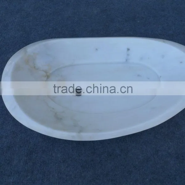 Guangxi White Marble Vessel Sink photo-4