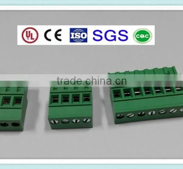 Plug-in Terminal Block XS2ESDV 300V 15A 5.0/5.08/7.62/3.81/3.5mm Pitch With UL, CE, ISO, SGS,CQC Approved photo-6
