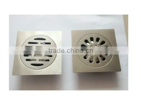 Stainless Steel Strainer Style and Drains Type Bathroom Shower Drain photo-3