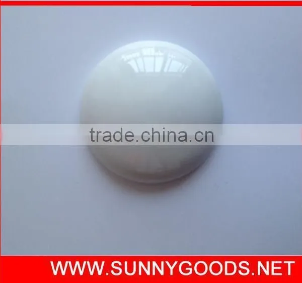 Diameter 10cm Road Safety White Ceramic Stud Reflective Marker photo-2