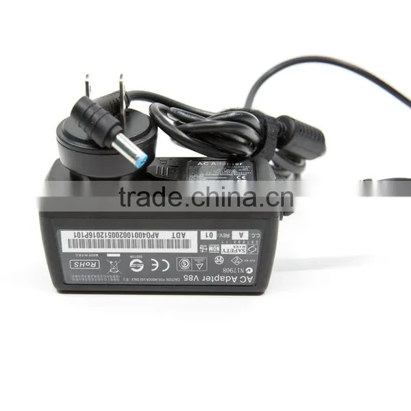 EU Plug 19V 2.15A 40W Interchangeable Plug Power Adapter photo-2