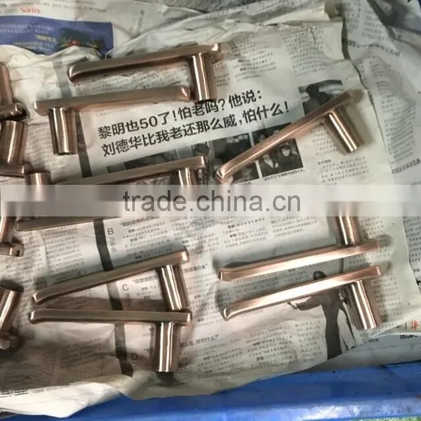 Plating Hardware Part Metal Door Lock Handle OEM/Metal Door Lock photo-3