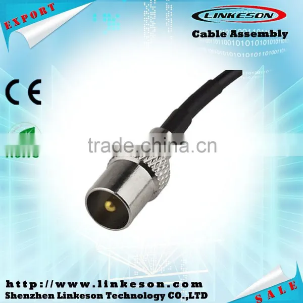 IEC DVB-T TV PAL Male to SMA Female RG174 Coaxial Cable photo-3