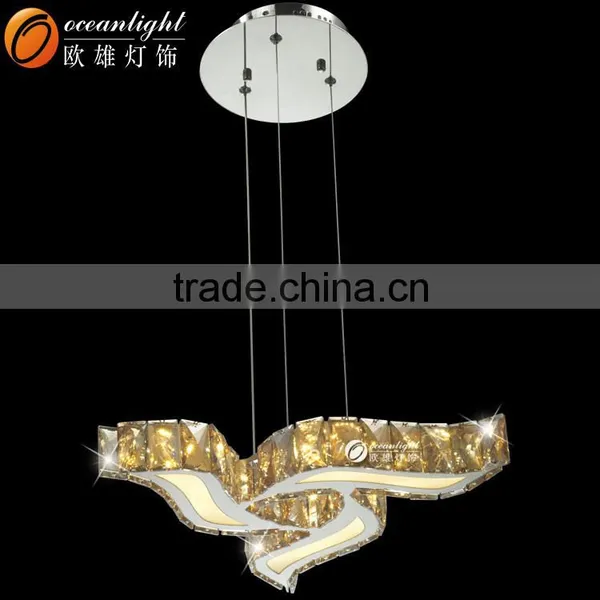 Yellow Light Pendant Light Stars Bright Pendant Lamp LED Crystal Pendant Lights OM9029-2W photo-5
