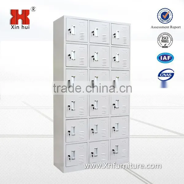 China High Quality 18 Doors Steel Storage Locker,gym Locker,changing Room Locker photo-2