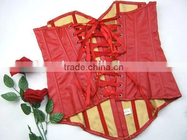 Wholesale Adult Sexy Leather Corset Bustier photo-3
