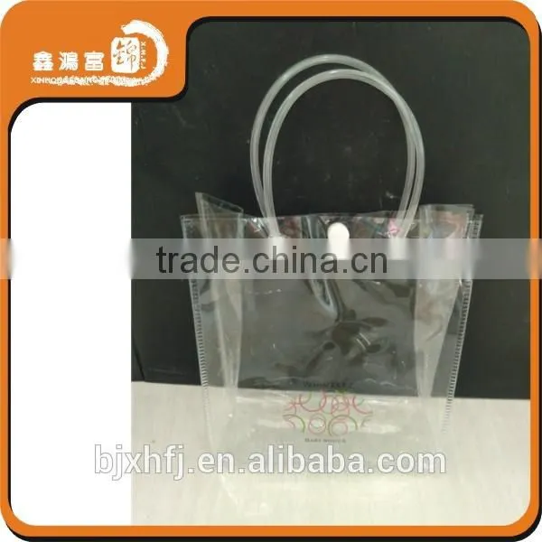 Plastic Custom 0.18mm Pvc Bag With Snap Closure photo-3