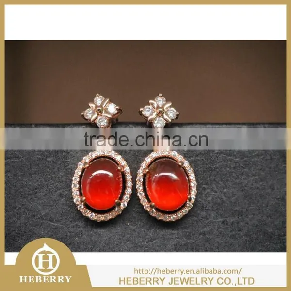 Silver Earrings With Gemstones Best Gifts to Girlfriend photo-4