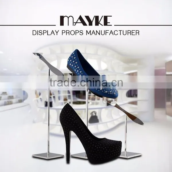 Hot Saling Stanless Steel Lady Shoes Display Rack Stand photo-2