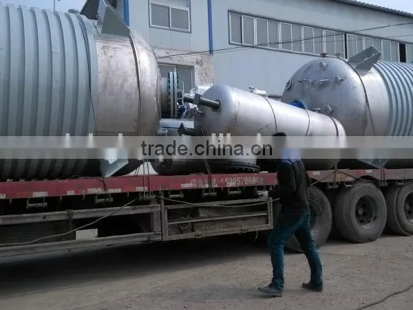 Stainless Steel Jacketed Reactor Complete With Condenser Unit photo-4
