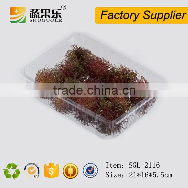 PET Clear Tray for Fruit and Vegetable for Supermarket Display photo-2