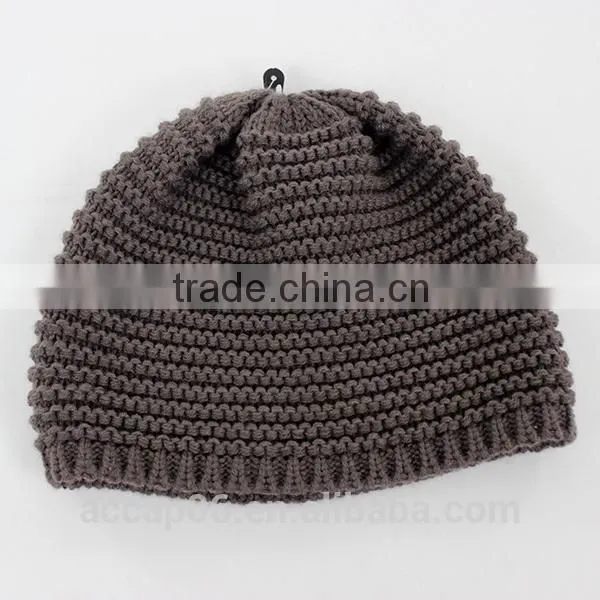 Custom Plain Beanie Slouch Winter Hat photo-6