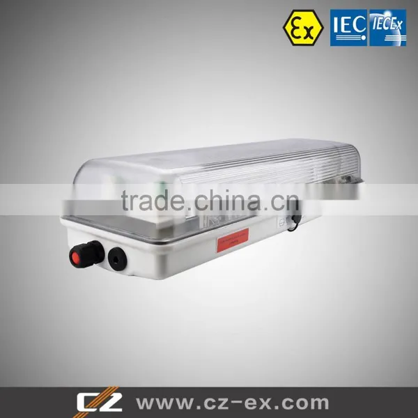 Full Plastic Explosion Proof Fluorescent Light Fittings