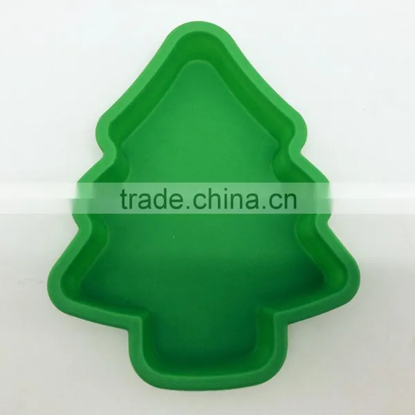 Christmas Tree Shape Baking Tool Silicone Bake Cake Mold photo-4