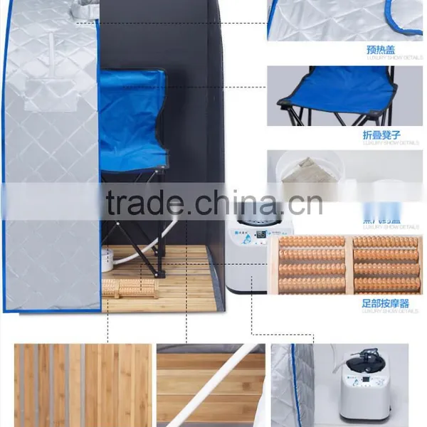 2016 Hot Selling Portable Steam & Far Infrared Two in One Sauna Room photo-6