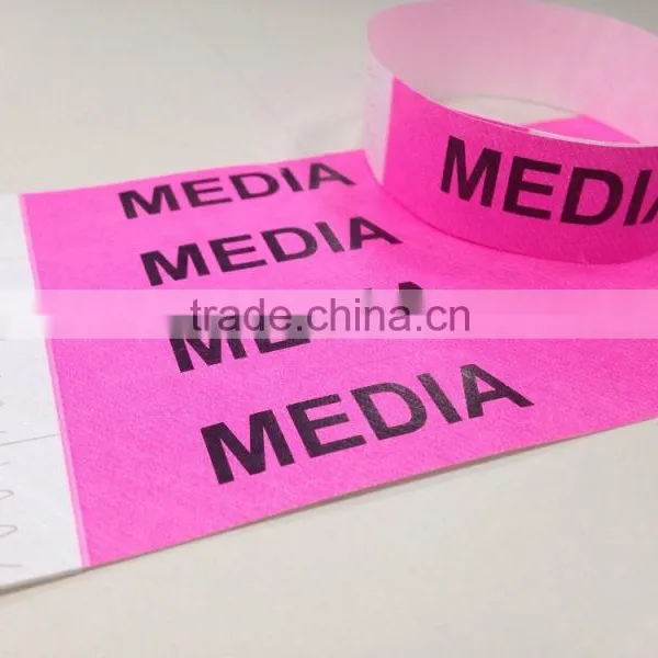 Black Printing Wristbands