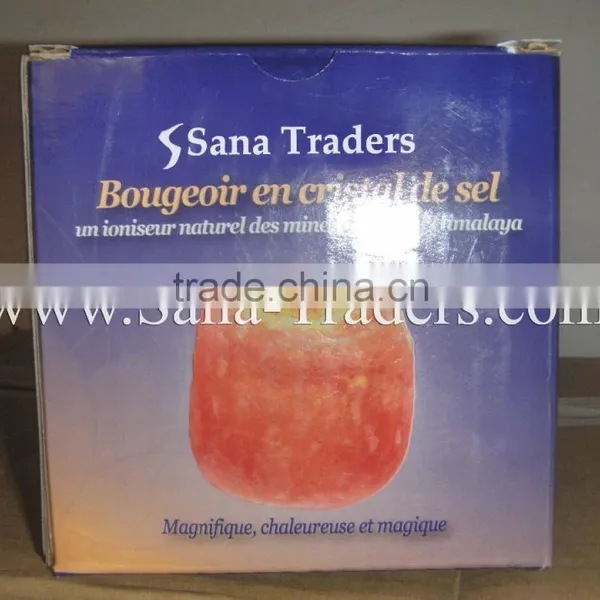 Himalayan Natural Crystal Rock Salt Tea Light ( Natural Design) photo-6