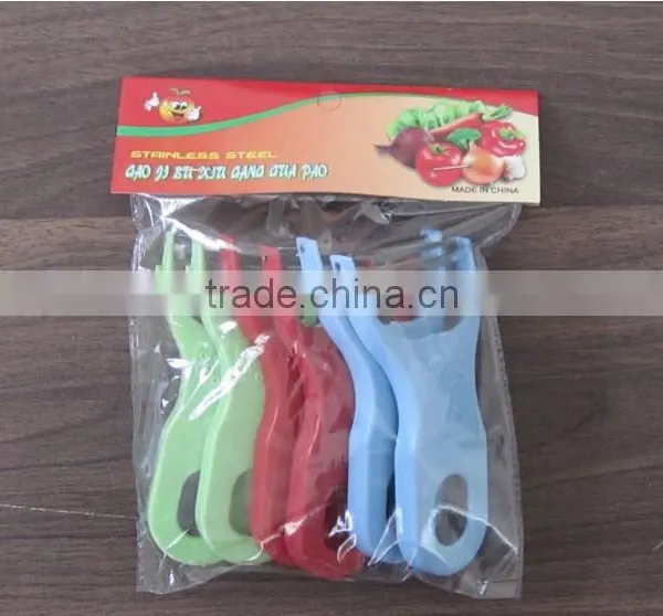 ORIENTAL KITCHEN Knife One-piece Peeler With Black Handle Sharp Kitchen Knives Fruit Tools Health Cooking Tools P17 photo-6
