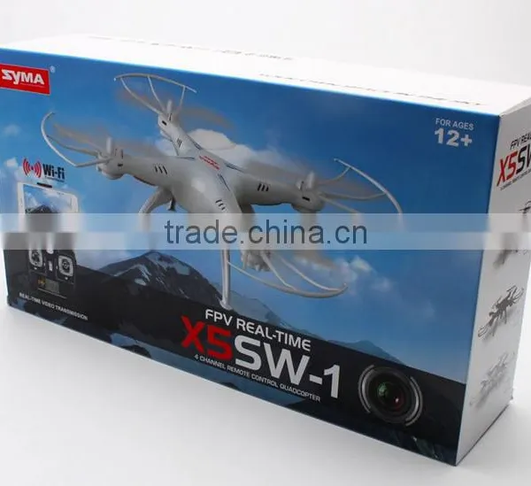 Hot Selling Product rc Quadcopter 4CH 6-axis Airplane Drone Syma X5sw photo-6