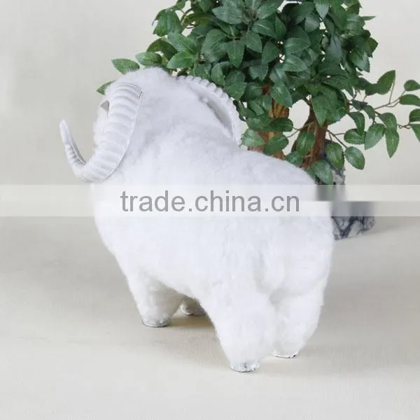 Wholesale Plush Life Size Goat Outdoor Animated Christmas Decorations, Plastic Animals Garden Decoration photo-3