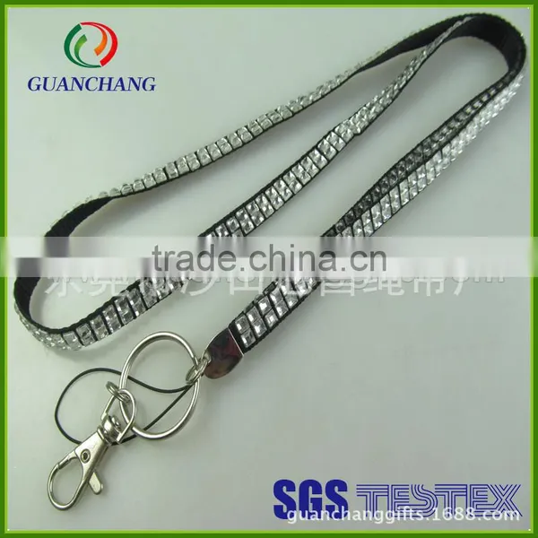 Top Quality Mock up Rhinestone id Badge Holder Lanyard photo-4