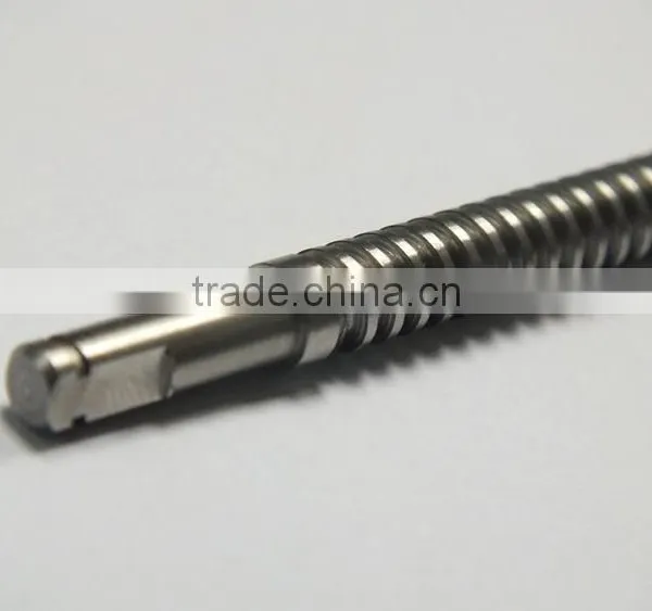 China Supply High Quality & Precision Stainless Steel Worm Shaft With Hardness Treatment photo-2