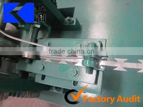 Reinforced Concertina Razor Barbed Tapes Wires Making Machines China Supplier photo-4