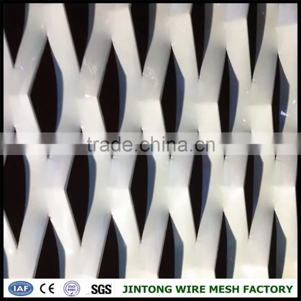 PVC Plastic Coated Expanded Metal Expandable Mesh Sheet Panel photo-2