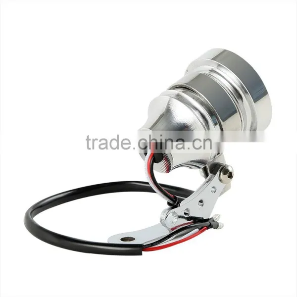 Chrome Aluminum LED Tail Light For Dyna Touring Softail Chopper Bobber photo-3