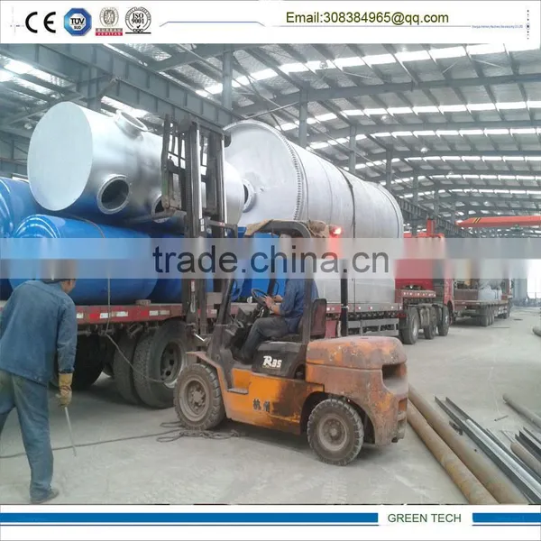 Tire Waste Recycling to Oil Pyrolysis Equipment 5TPD photo-4