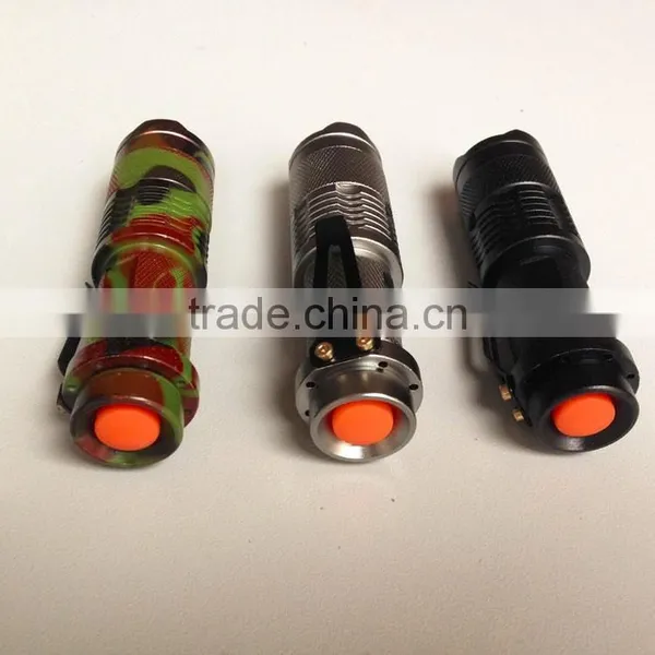 Led Flashlight Zoom LED Flashlight Tactical Flashlight Aluminium Led Falshlight photo-3