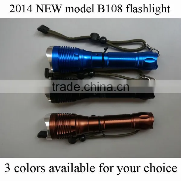 18650 Battery LED Flashlight Rechargeable Zoom Flashlight Led Flashlight Torch photo-2