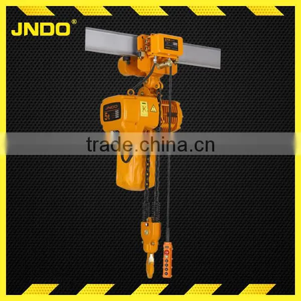 HHBB 5T 220v Stationary Type China Chain Hoist Winch photo-2
