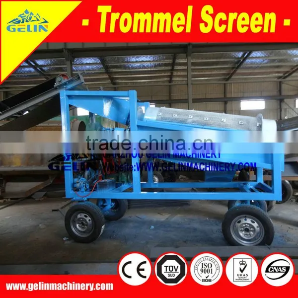 Gold Processing Washing Plant/Rotary Trommel Screen/mobile Drum Scrubber/sand,rock Gold Separator Wash Machine for Diesel Motor photo-6