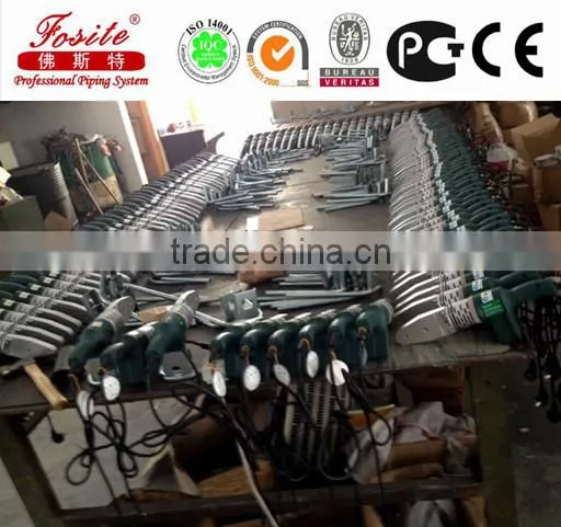 Factory Price Grey UPVC Pipe Sleeve Rubber Saddle Clamp photo-2