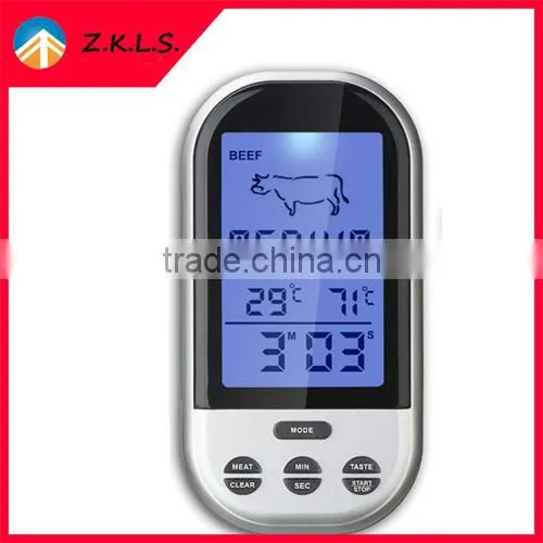 Remote Wireless Digital Beef Meat Temperature Thermometer photo-2