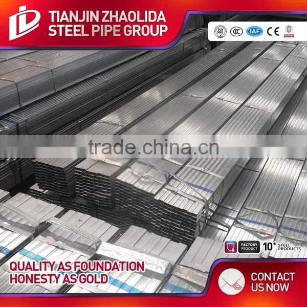 Zinc Coated 200 g - 500 g Rectangular/square Steel Pipe With CE Certificate photo-6