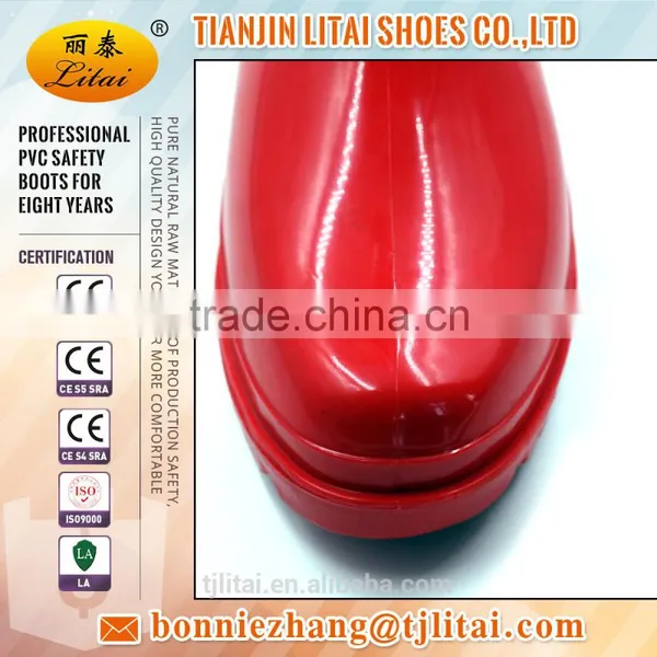 Industry RED Lightweight Working PVC Boot photo-5